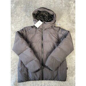 Air Jordan Therma-Fit Down Jacket Size Small Men Anthracite Full-Zip FV7219-060